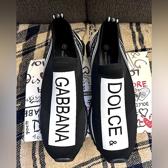 Dolce & Gabbana Sorrento Sneakers in Black - Size 46 - Excellent Condition - Picture 5 of 15